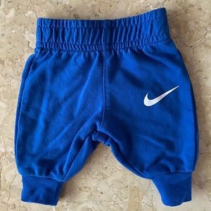 ✨2/$15✨Nike NB Blue Pants White Swoosh